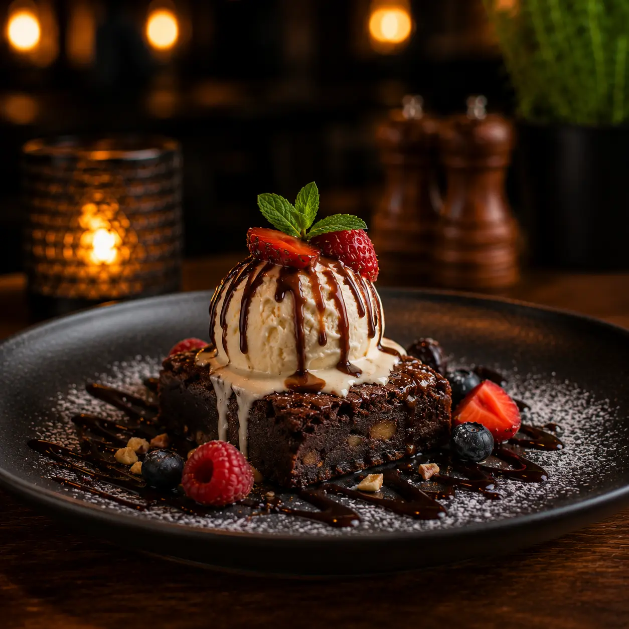 Desserts bei Meenu Restaurant